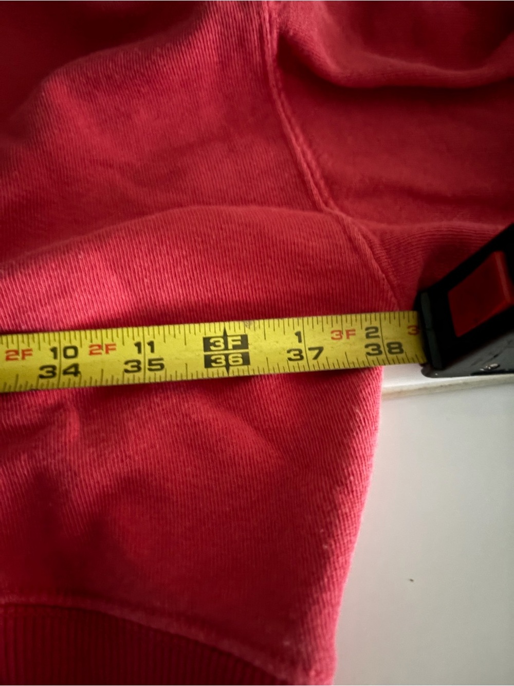 Free People cropped Camden. NWOT. Size XL. Red in color - Picture 5 of 6